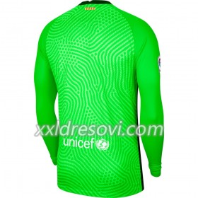 FC Barcelona Golmanski Domaći Nogometni Dres 2020-2021 Dugim Rukavima